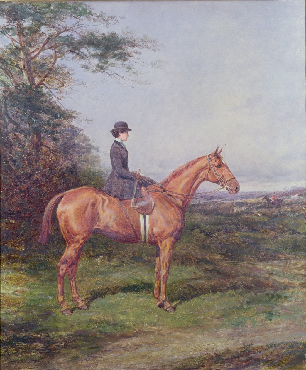Miss A.L.North az „Ivanhoe”-n alkotó: Heywood Hardy