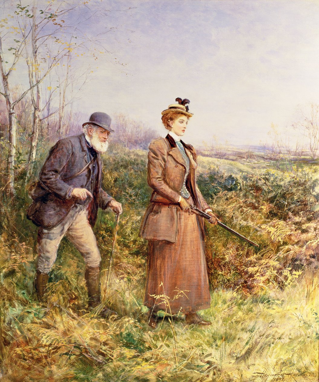 A pisztolylövés alkotó: Heywood Hardy