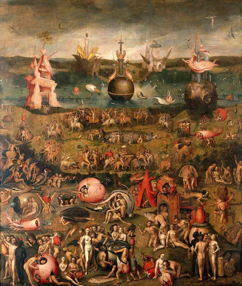 A luxus allegóriája alkotó: Hieronymus Bosch