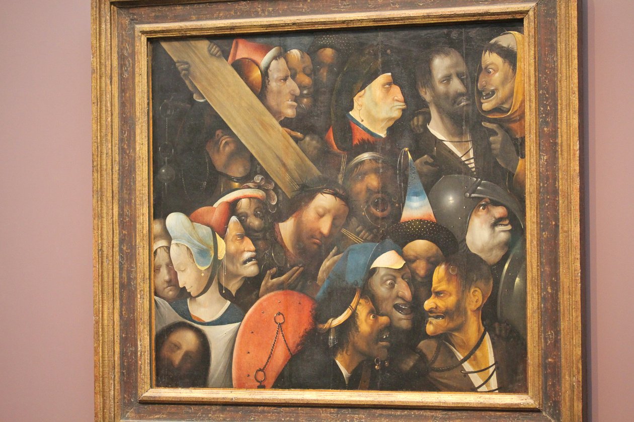 A keresztre feszítés alkotó: Hieronymus Bosch