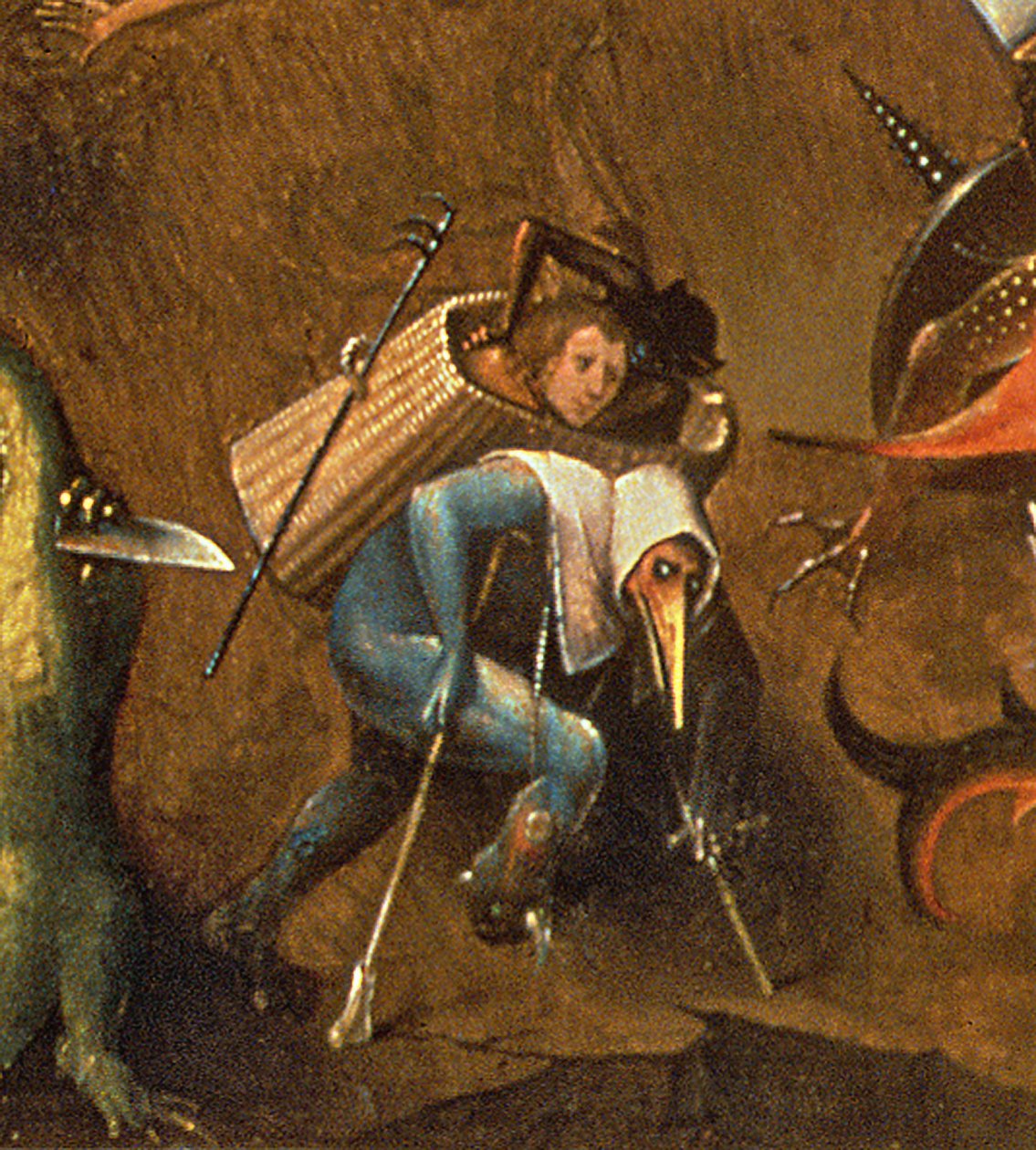 Az utolsó ítélet olajjal a 29115 részletéből alkotó: Hieronymus Bosch