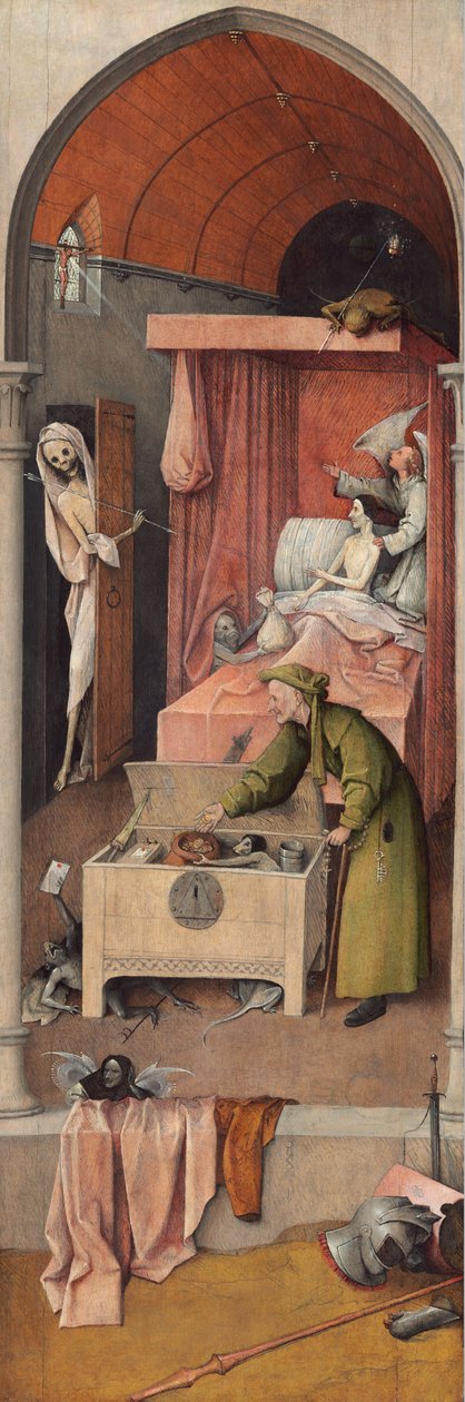 A halál és az uzsorás alkotó: Hieronymus Bosch