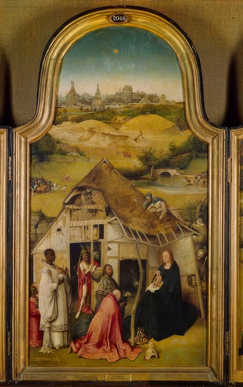A mágusok imádása alkotó: Hieronymus Bosch