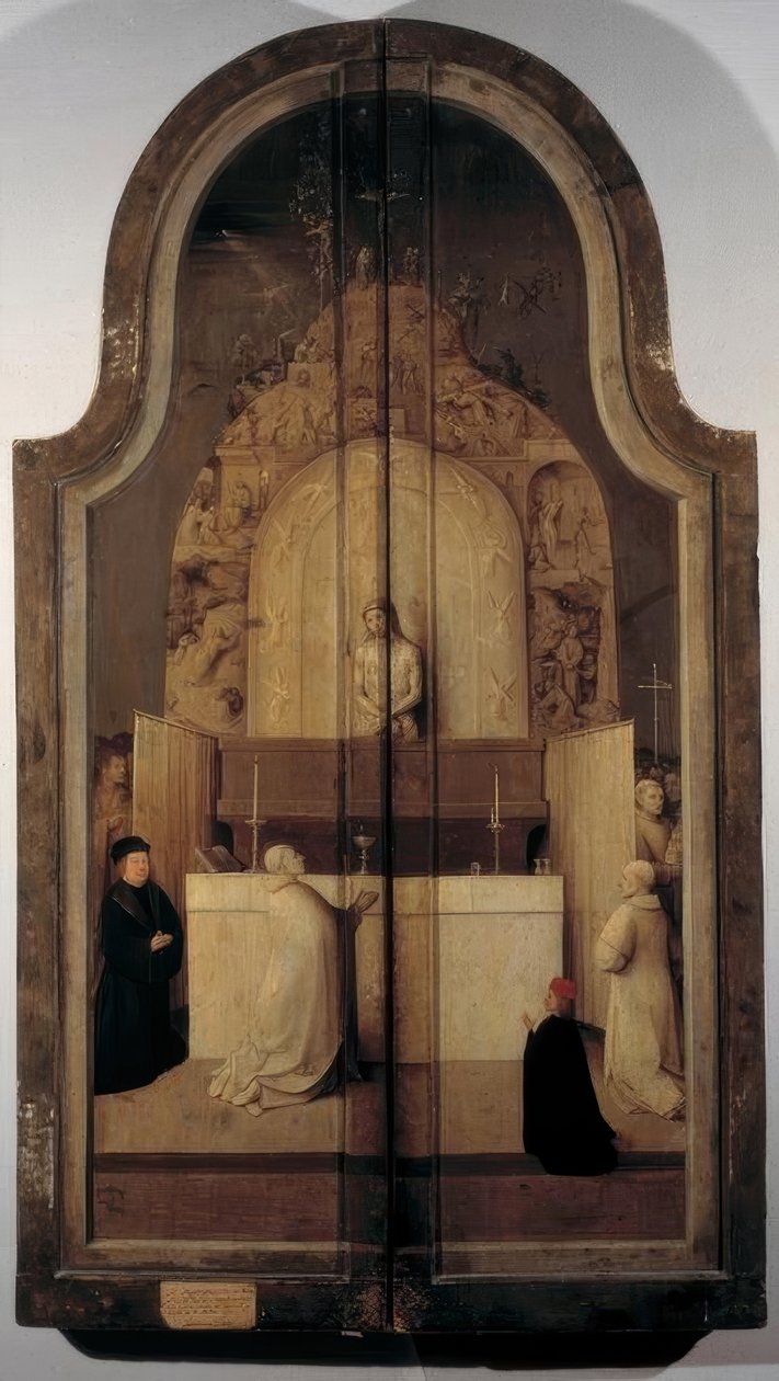 A Gregorsmesse alkotó: Hieronymus Bosch