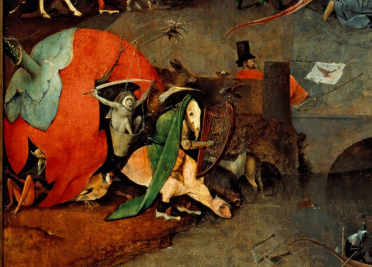 Szent Antal kísértése alkotó: Hieronymus Bosch