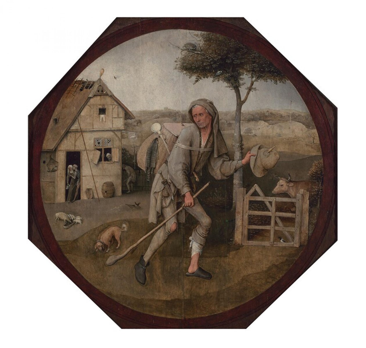 holland: The Wayfarer The Wayfarer alkotó: Hieronymus Bosch