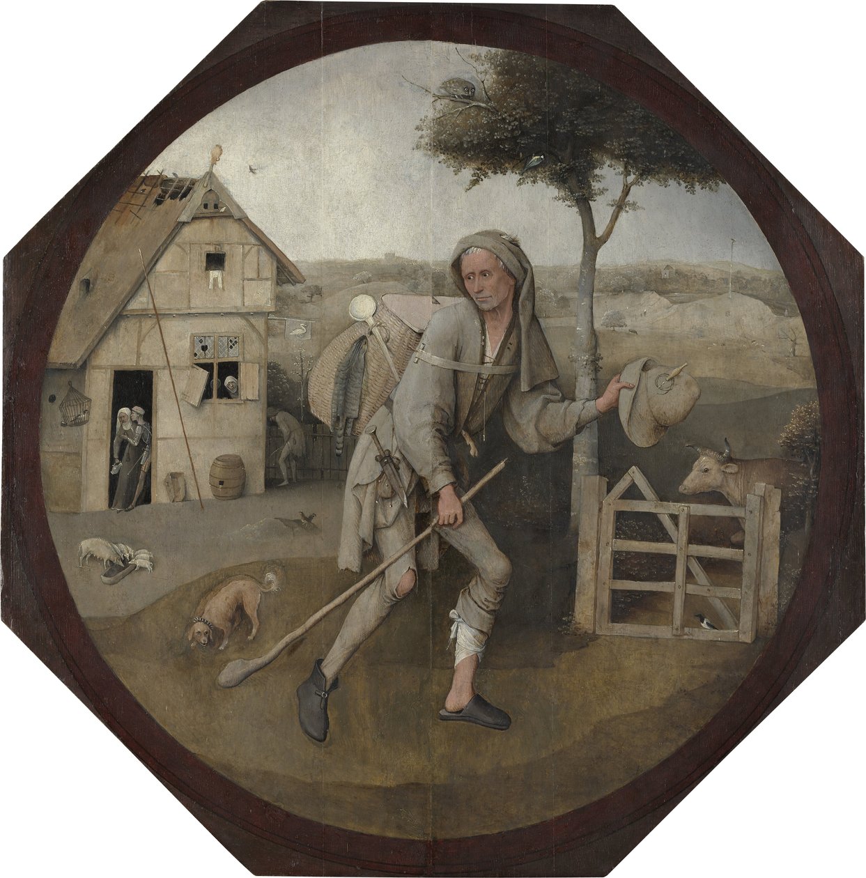 holland: The Wayfarer The Wayfarer alkotó: Hieronymus Bosch