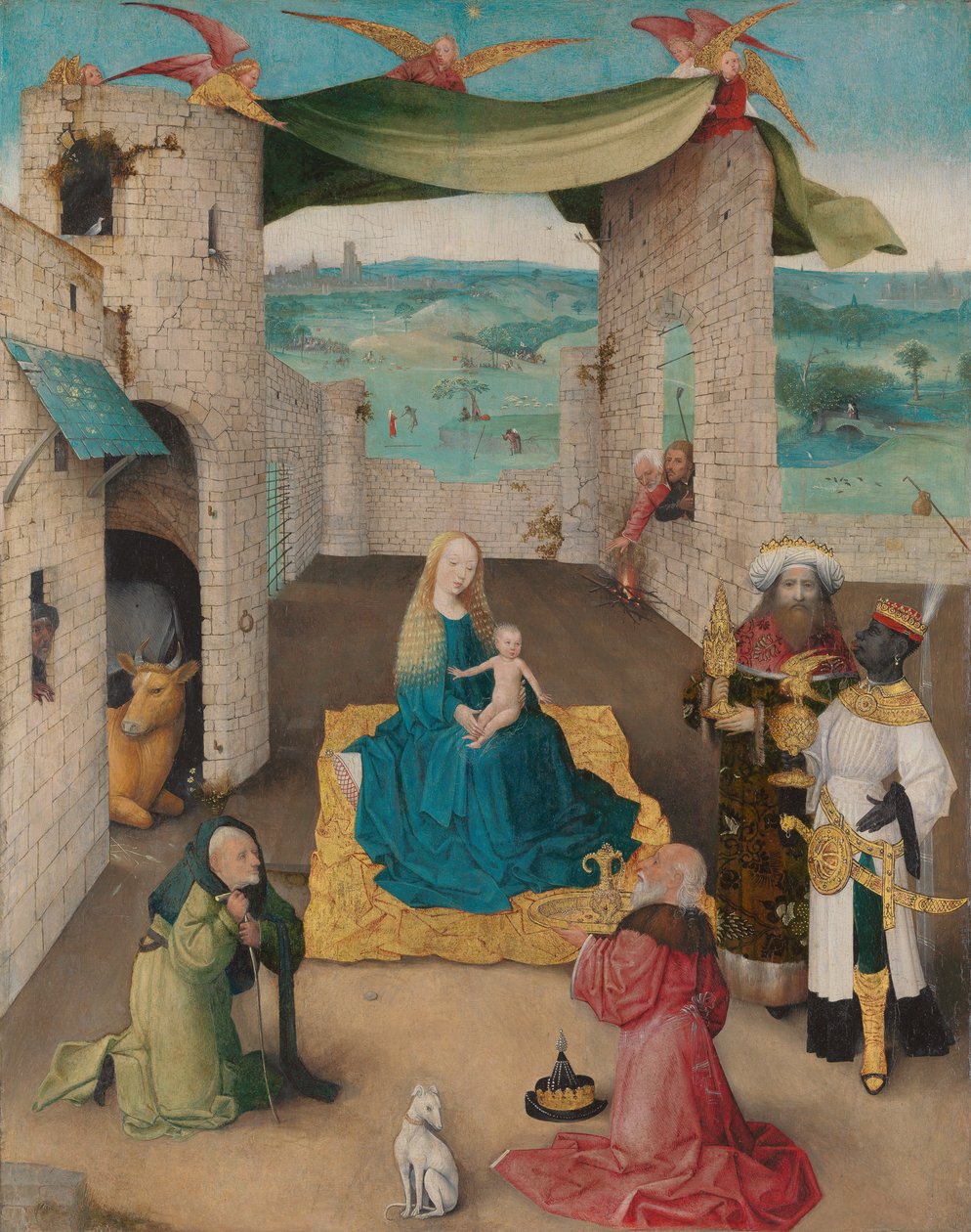A bölcsek imádása alkotó: Hieronymus Bosch