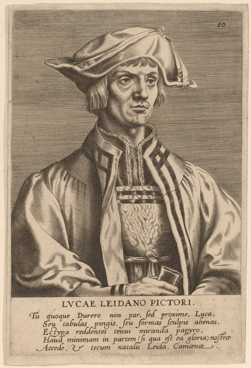 Lucas van Leyden alkotó: Hieronymus Wierix