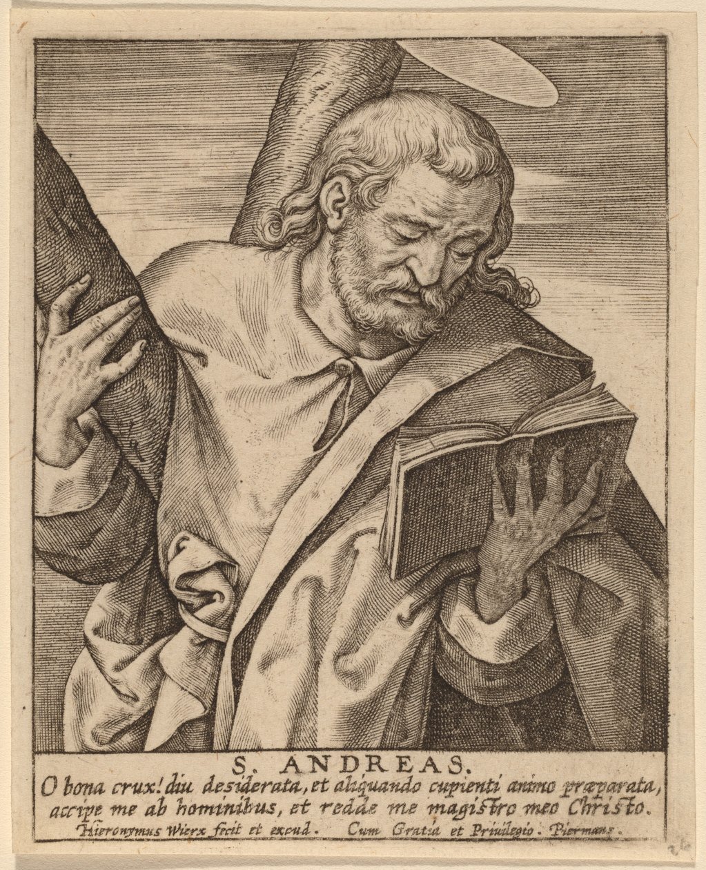 S. Andreas alkotó: Hieronymus Wierix