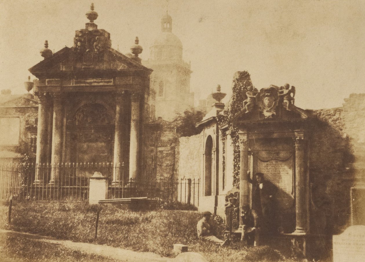 [Greyfriars Churchyard] alkotó: Hill and Adamson