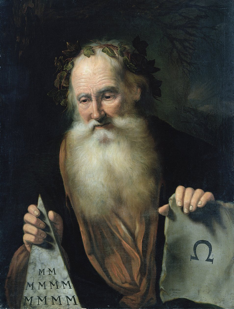 A filozófus, 1686 alkotó: Hinrich Stravius
