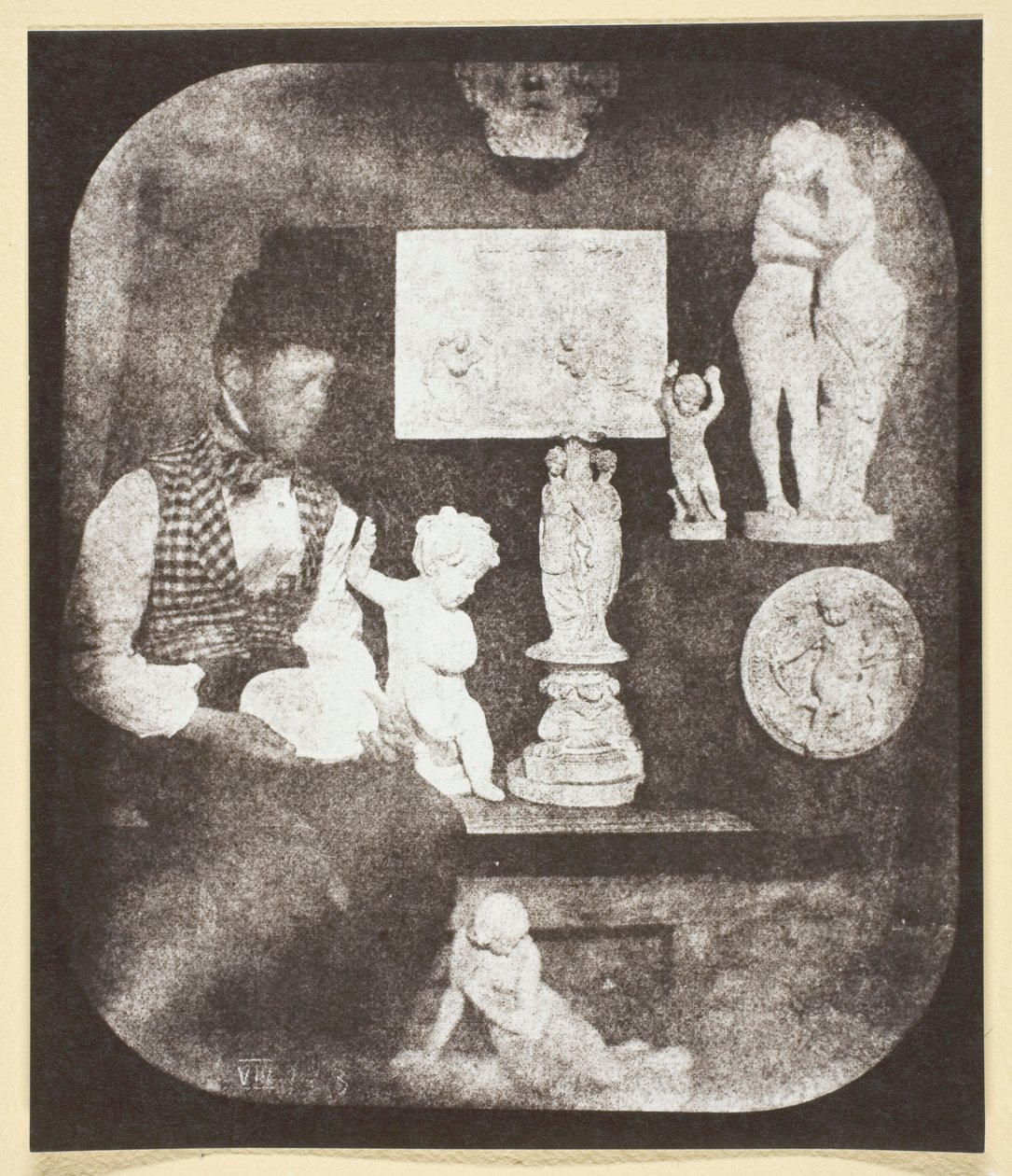 Bayard és szobrai alkotó: Hippolyte Bayard