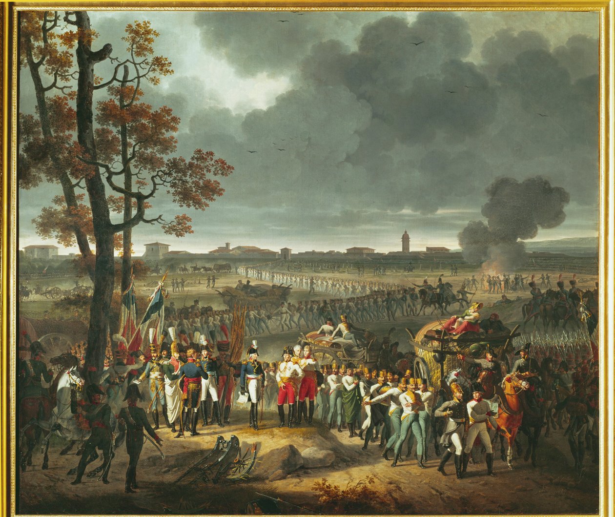 Mantova megadása ... alkotó: Hippolyte Lecomte