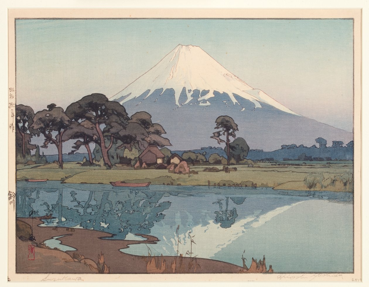 Suzukawa alkotó: Hiroshi Yoshida
