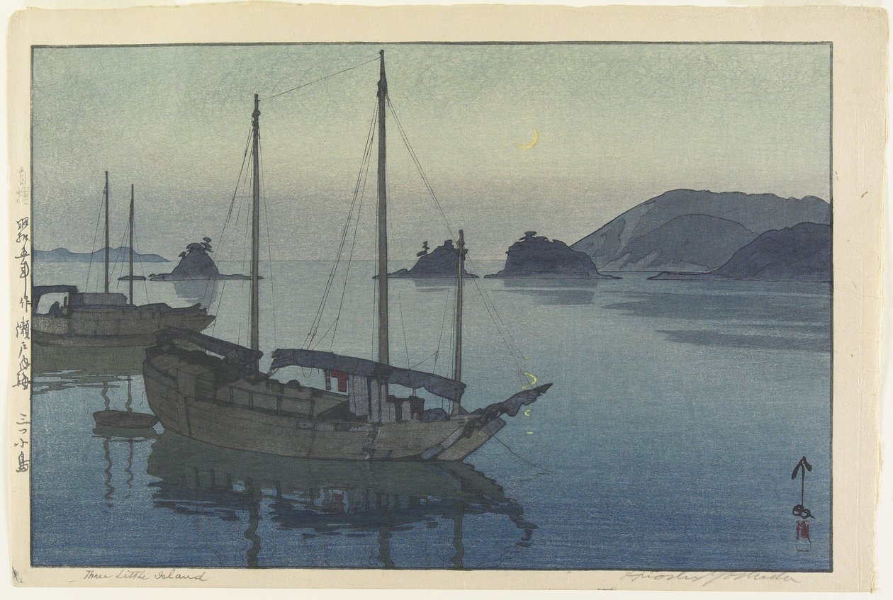 Három kis sziget alkotó: Hiroshi Yoshida