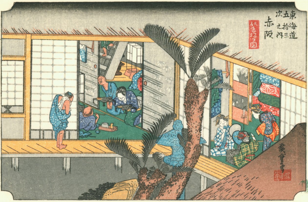 Akasaka alkotó: Hiroshige