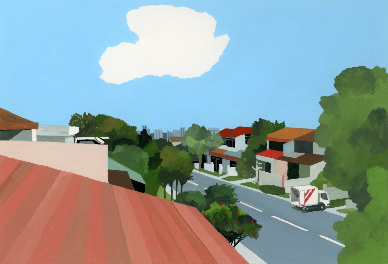 Költözés, Újváros, 2017 alkotó: Hiroyuki Izutsu