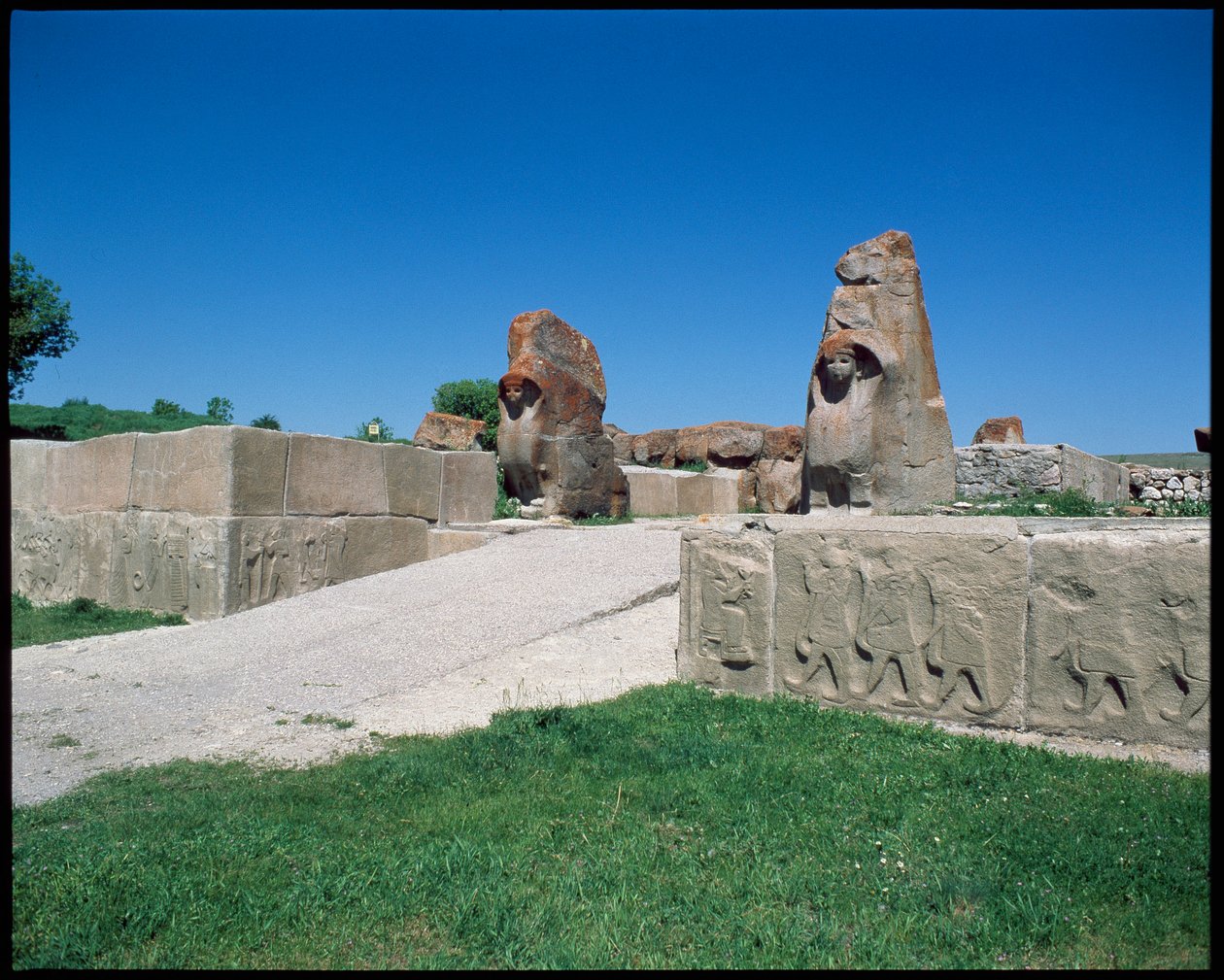 Kilátás a Szfinx kapujára alkotó: Hittite Hittite