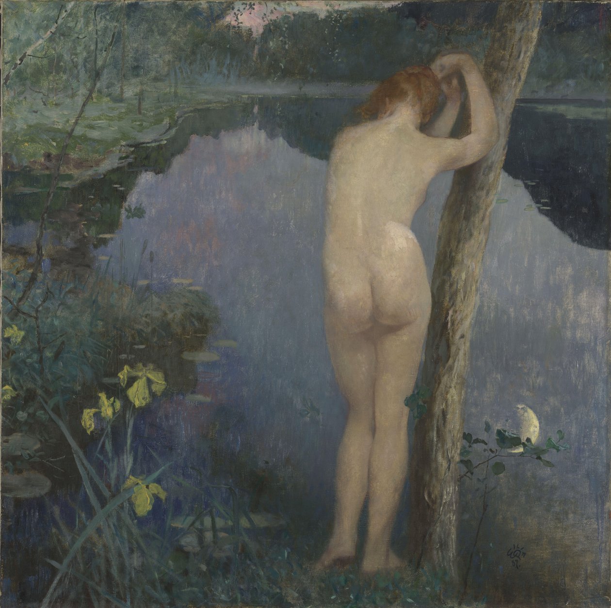Nocturno alkotó: Hjalmer Eilif Emanuel Peterssen