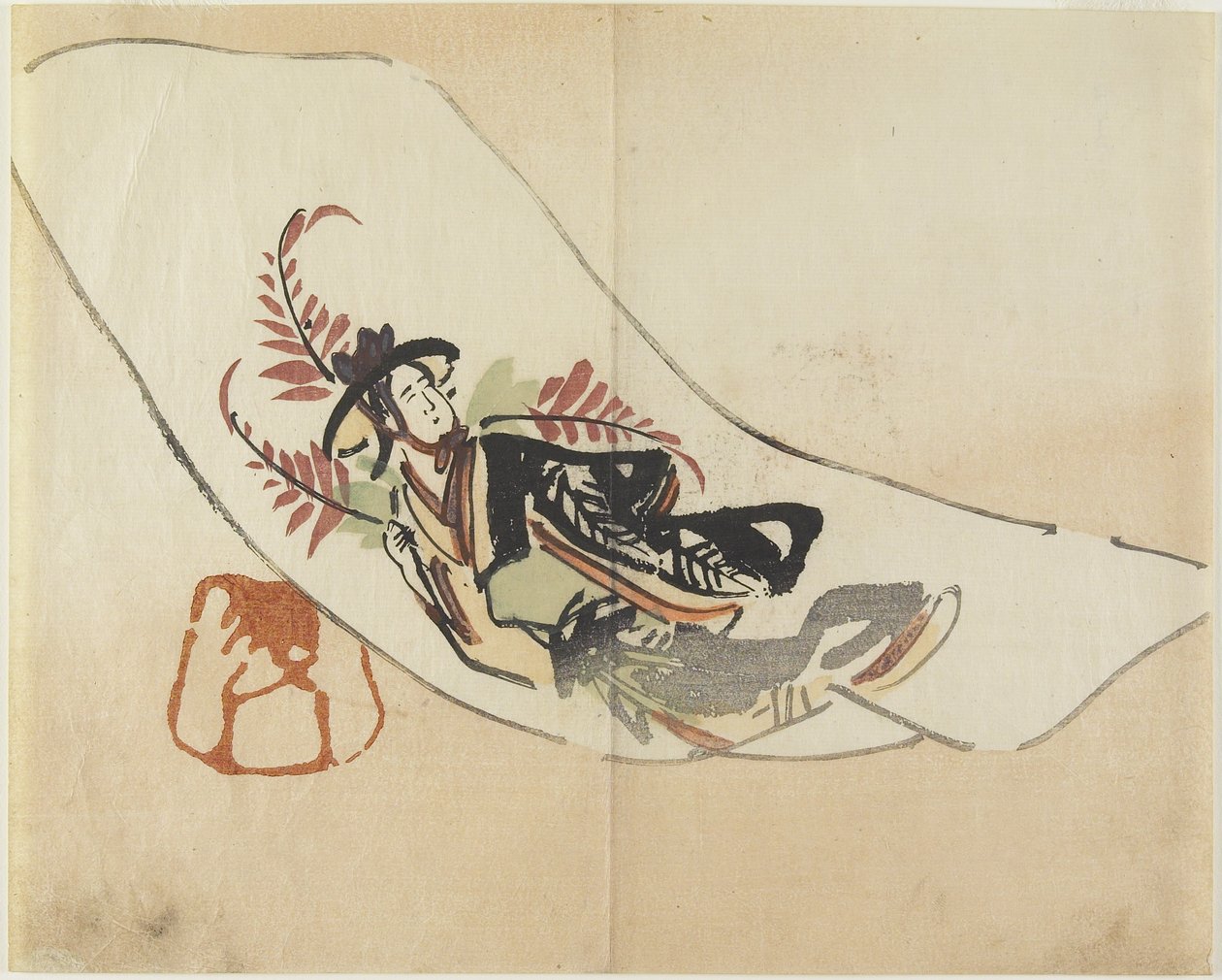 Wisteria Maiden, c. 1830 alkotó: Hogyoku
