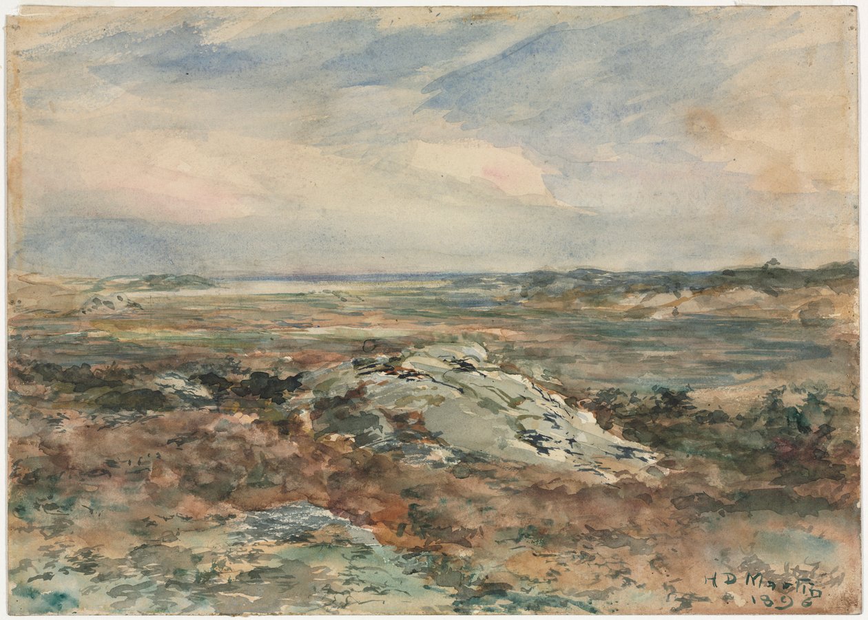 Táj, 1896. alkotó: Homer Dodge Martin
