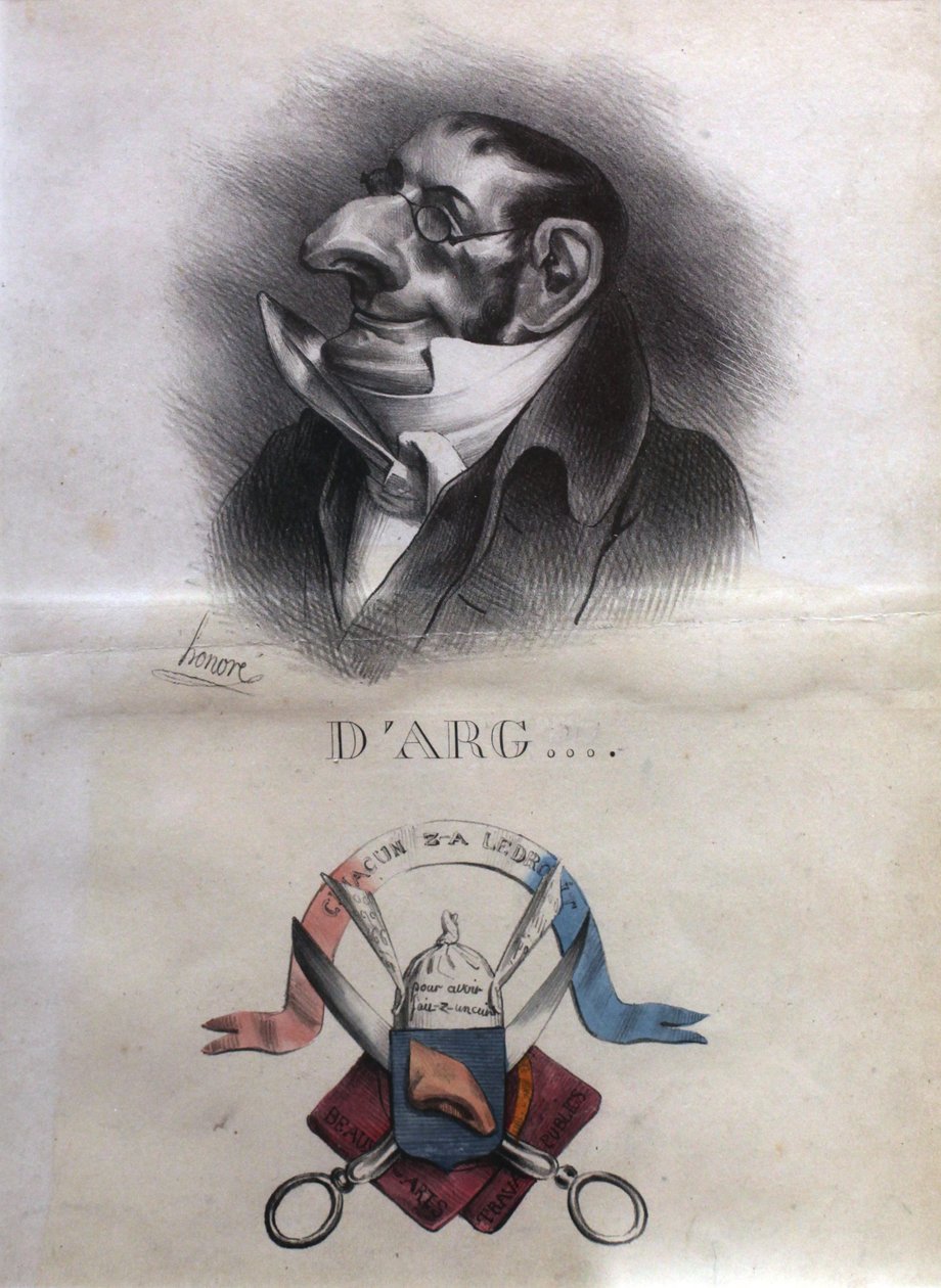 DArg ... alkotó: Honoré Daumier