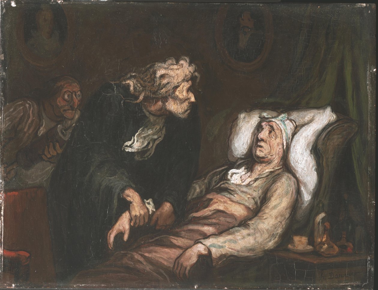 Képzelt beteg alkotó: Honoré Daumier