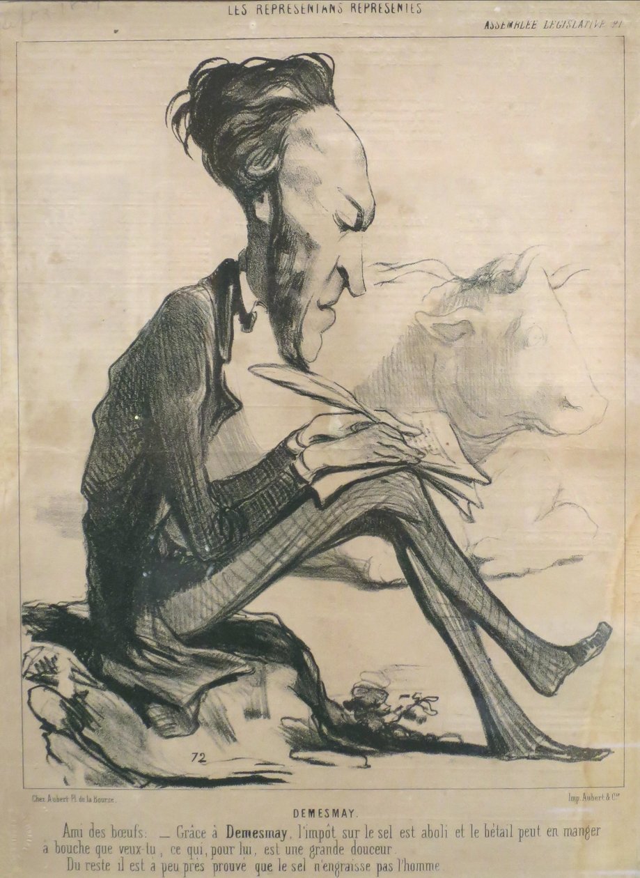 Ph. Auguste Demesmay alkotó: Honoré Daumier