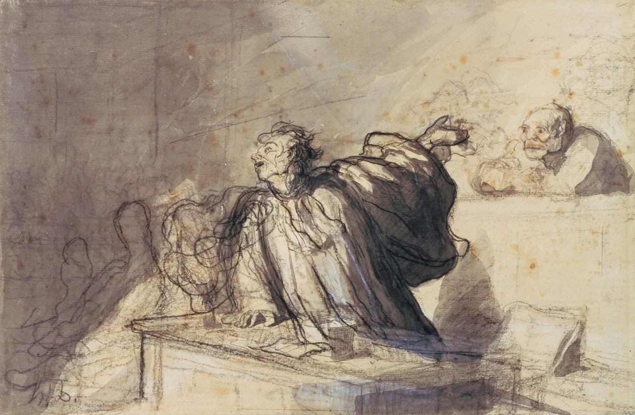 Jogalap a védelemért alkotó: Honoré Daumier