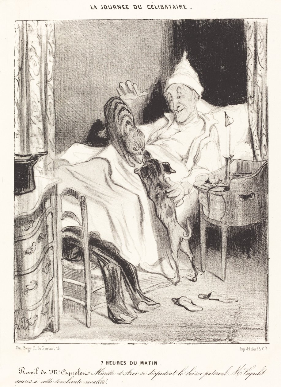 reggel 7 alkotó: Honoré Daumier