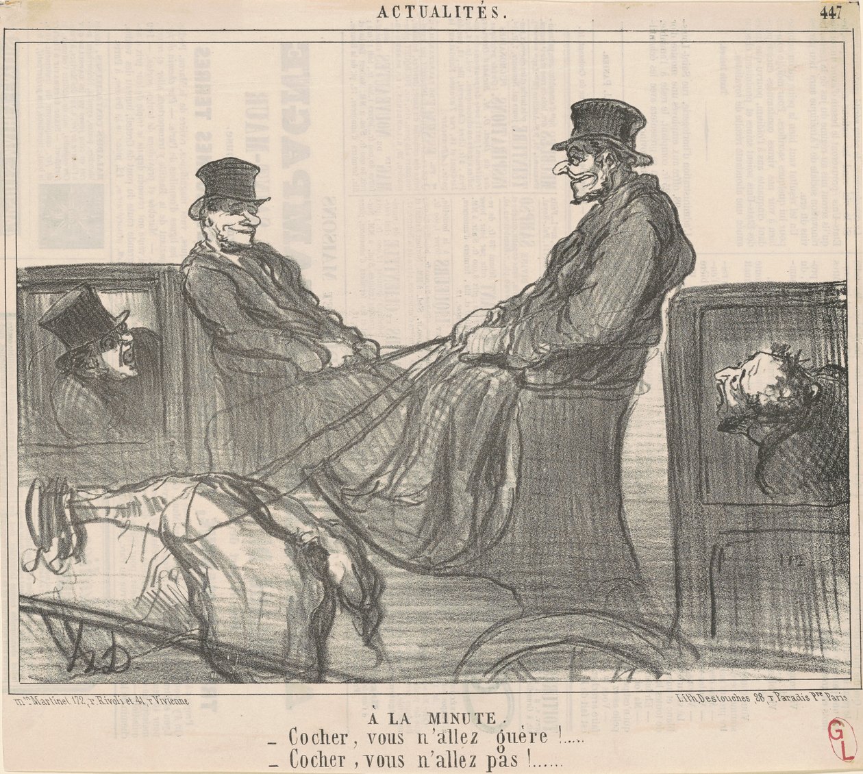 Egy perctől alkotó: Honoré Daumier