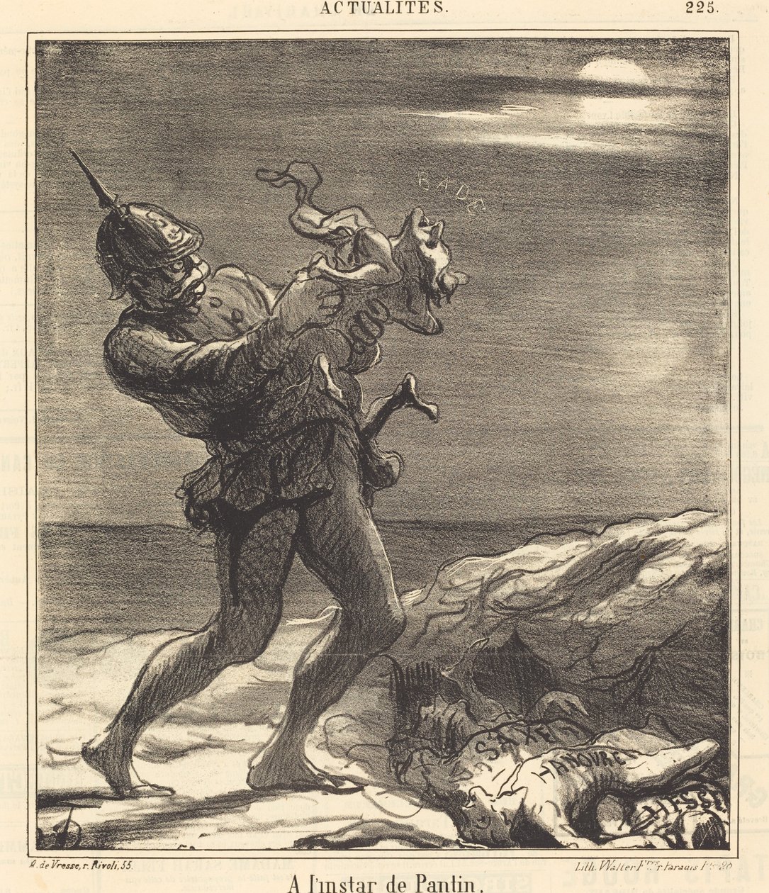 Mint Pantin alkotó: Honoré Daumier