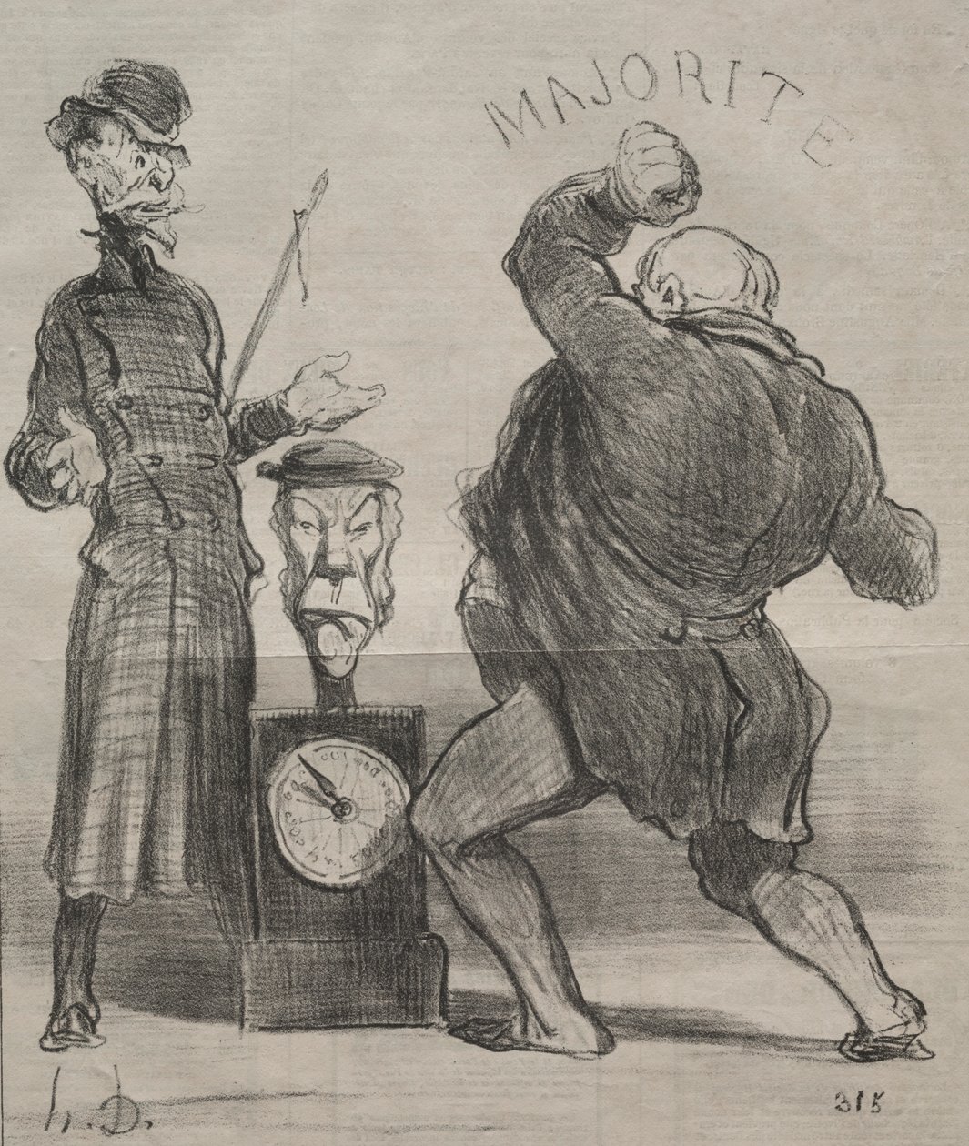 Aktualitások (183. tábla): Erőpróba alkotó: Honoré Daumier