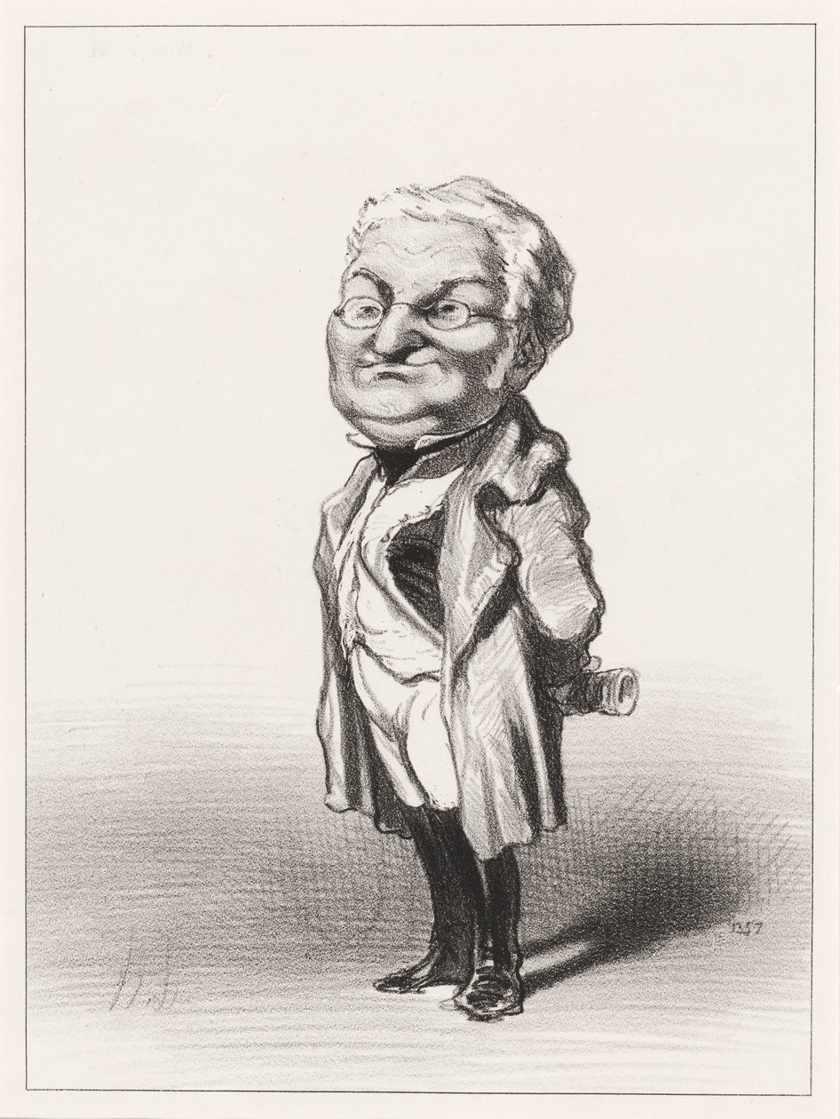 Adolphe Thiers alkotó: Honoré Daumier
