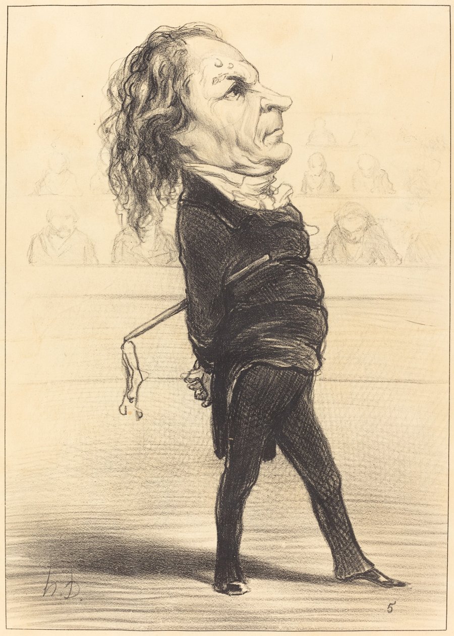 Alex. Thomas Marie alkotó: Honoré Daumier
