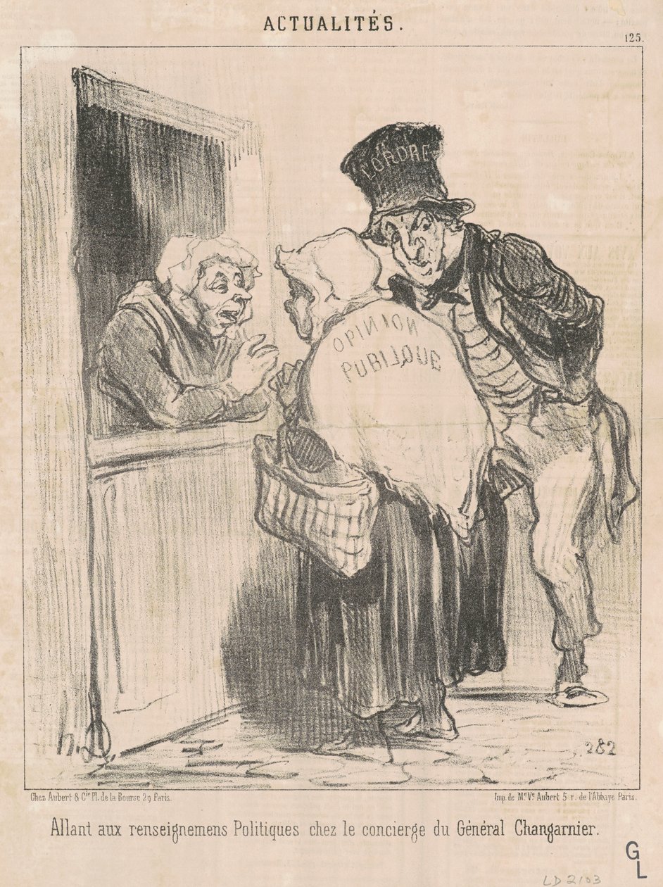 Tovább a politikai információkhoz... alkotó: Honoré Daumier