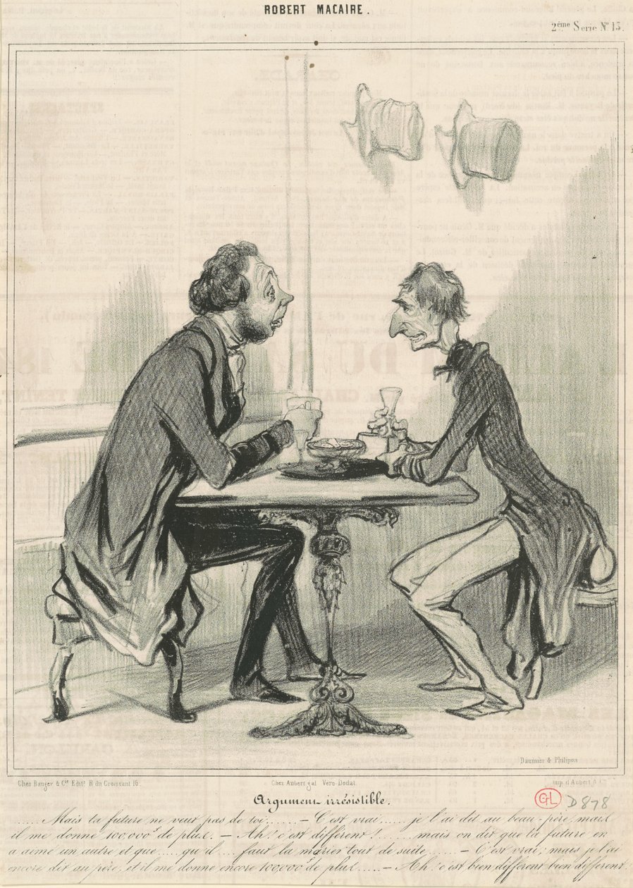 ellenállhatatlan érv alkotó: Honoré Daumier