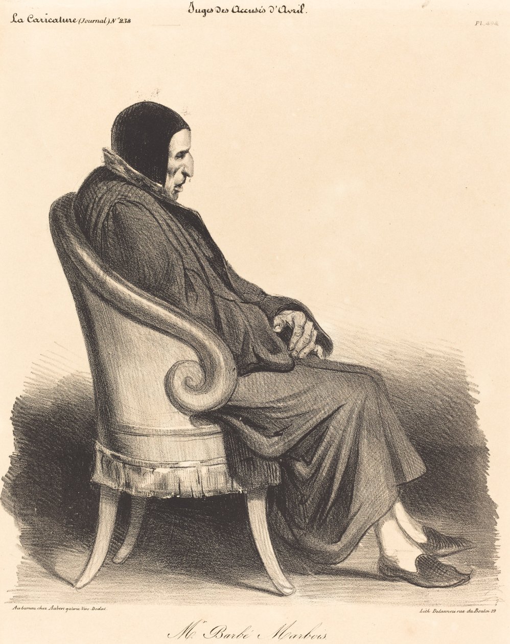 Barbé-Marbois alkotó: Honoré Daumier