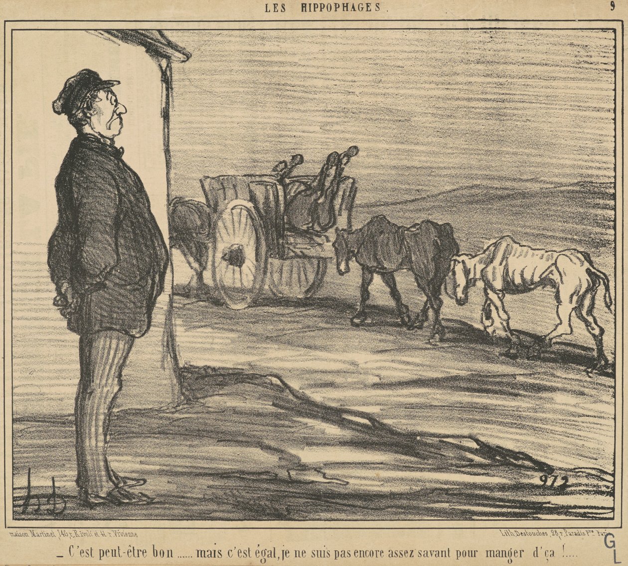 Talán jó... alkotó: Honoré Daumier