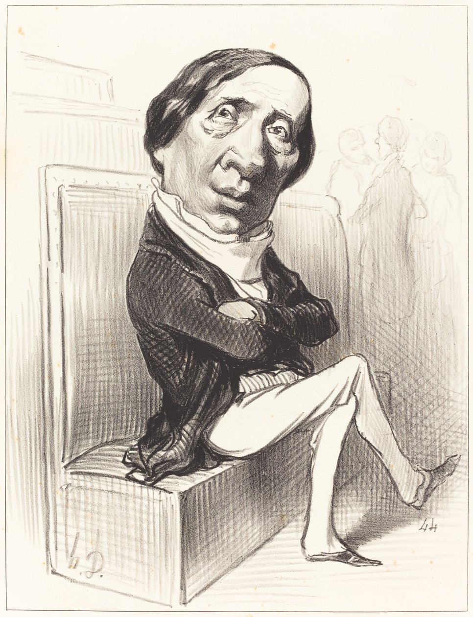 Charles Dupin alkotó: Honoré Daumier