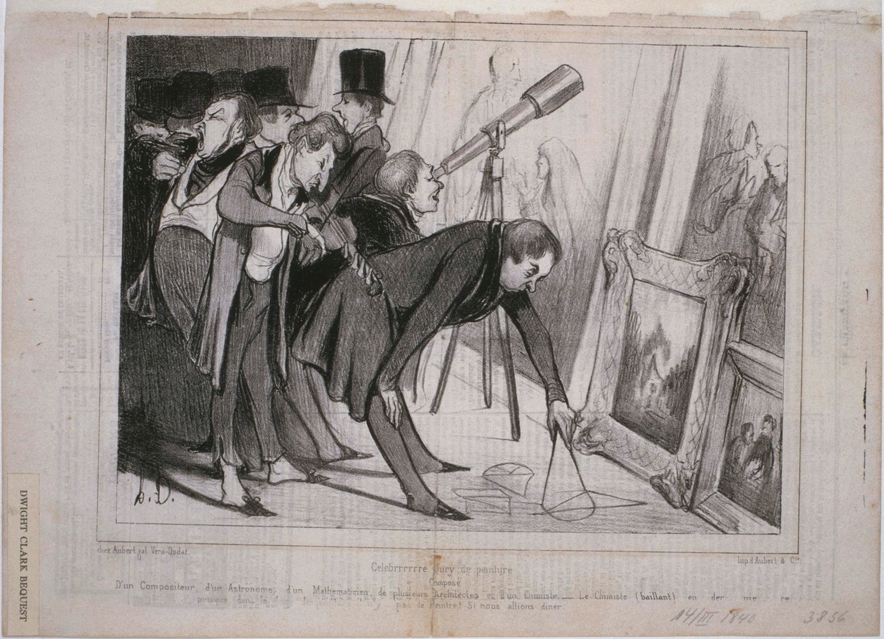 Híres festészeti zsűri alkotó: Honoré Daumier