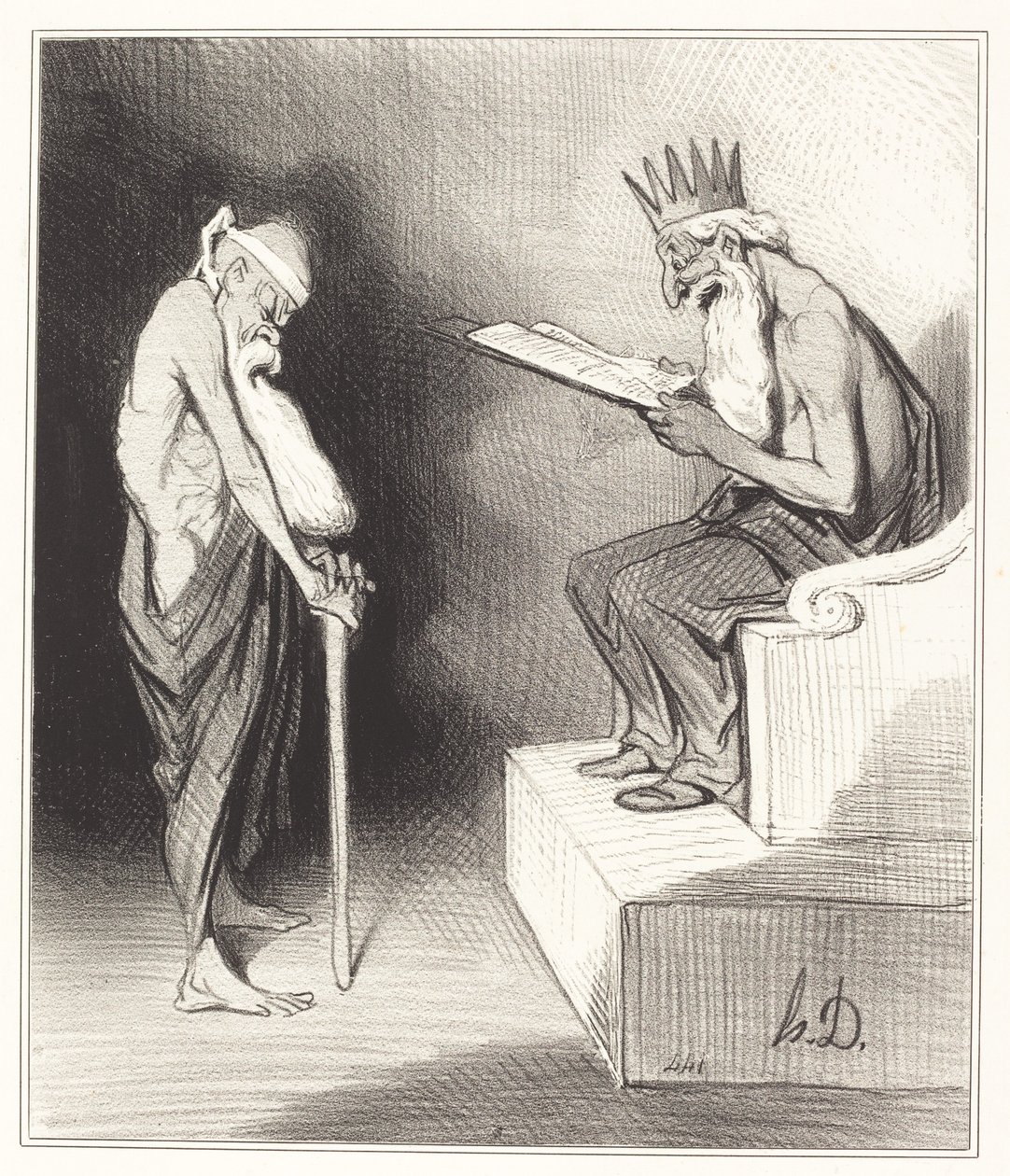 Minos kegyelme alkotó: Honoré Daumier