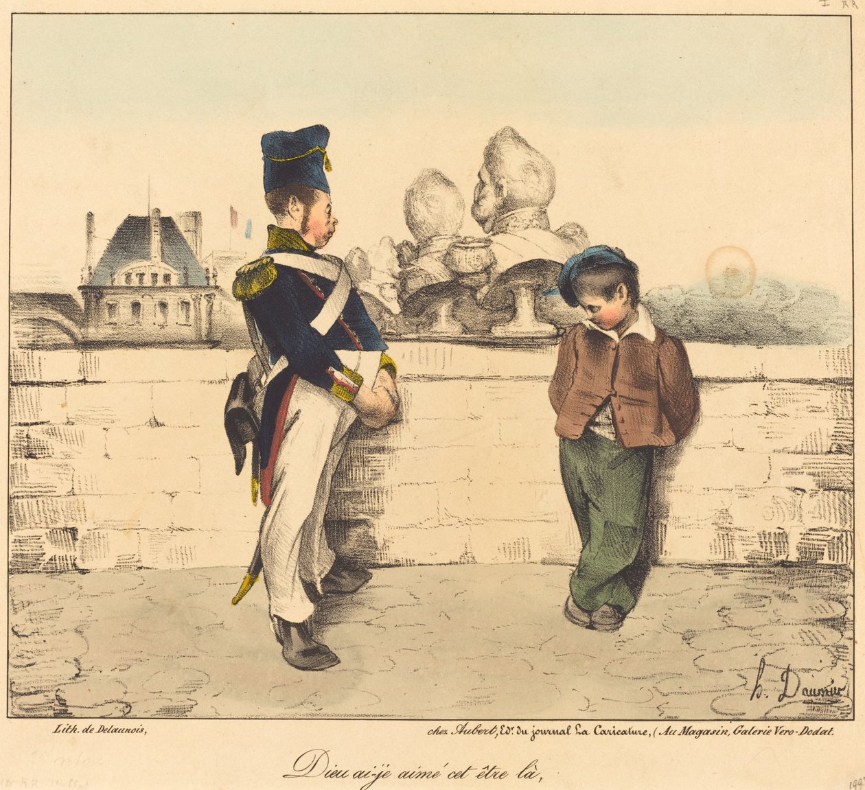 Istenem, hogy szerettem ezt a lényt alkotó: Honoré Daumier