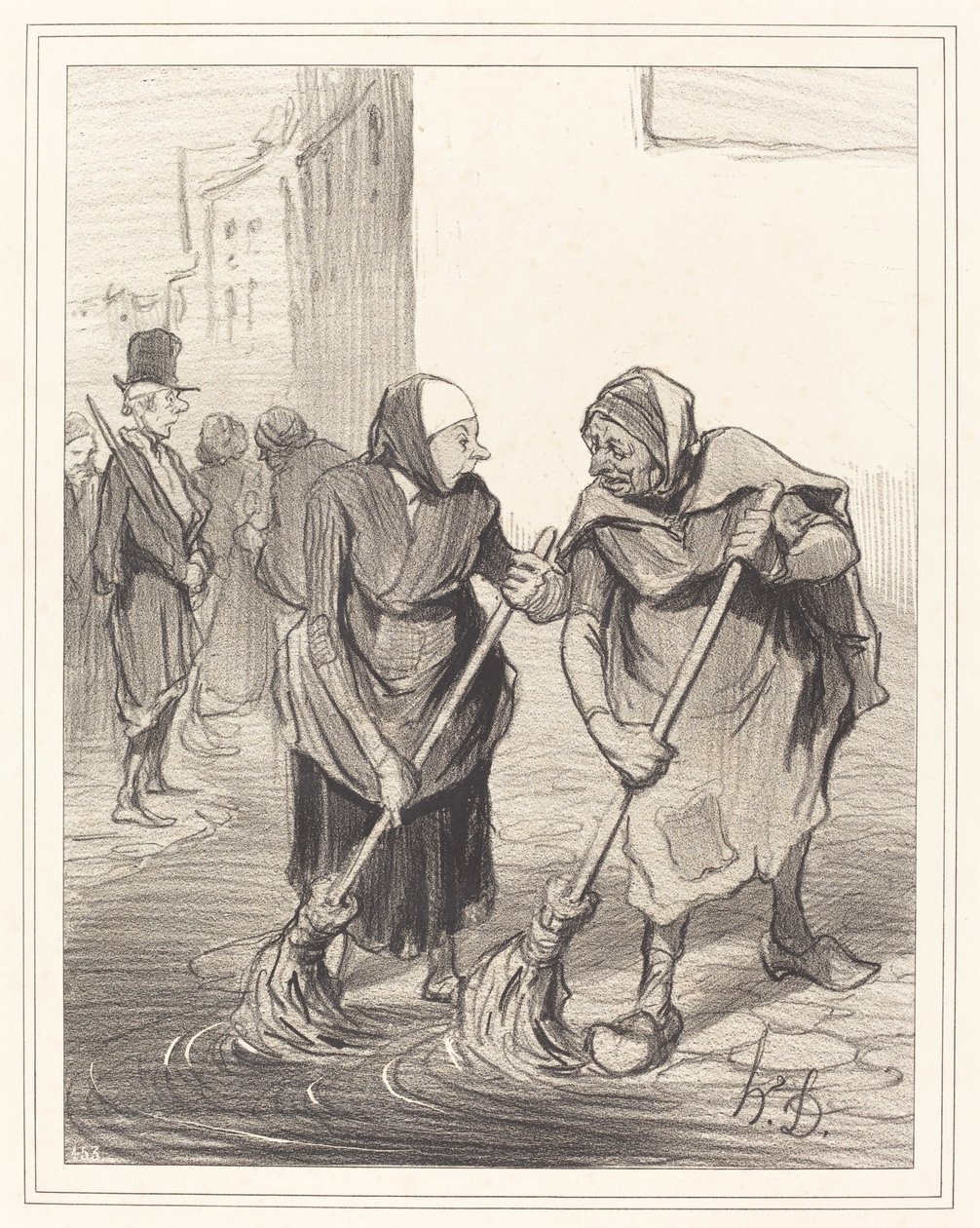 Mondd, Mame Giboulard... alkotó: Honoré Daumier