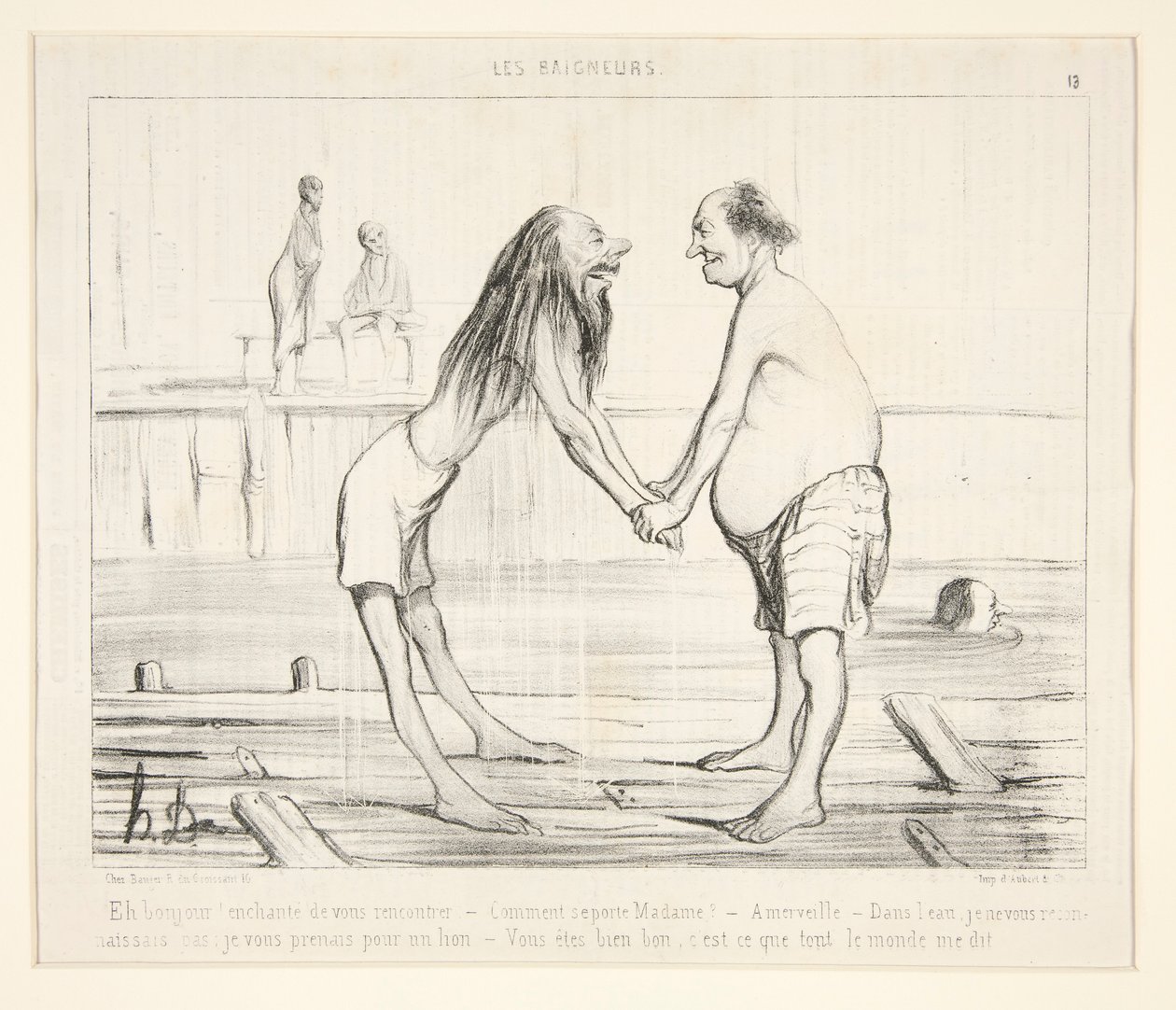 Hé, Heló! örvendek alkotó: Honoré Daumier