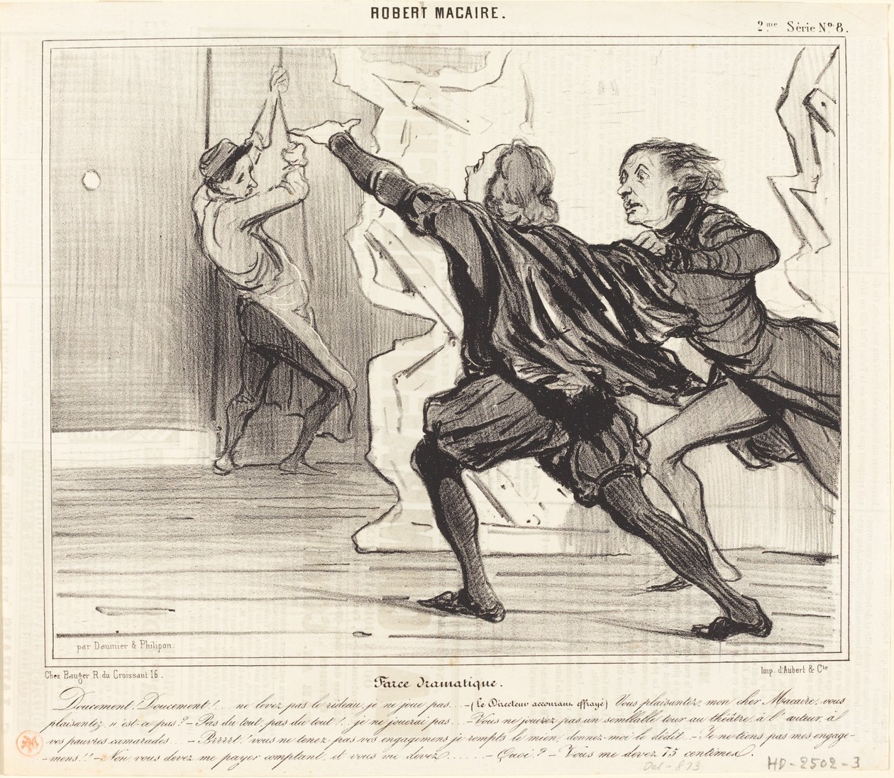 Drámai bohózat alkotó: Honoré Daumier