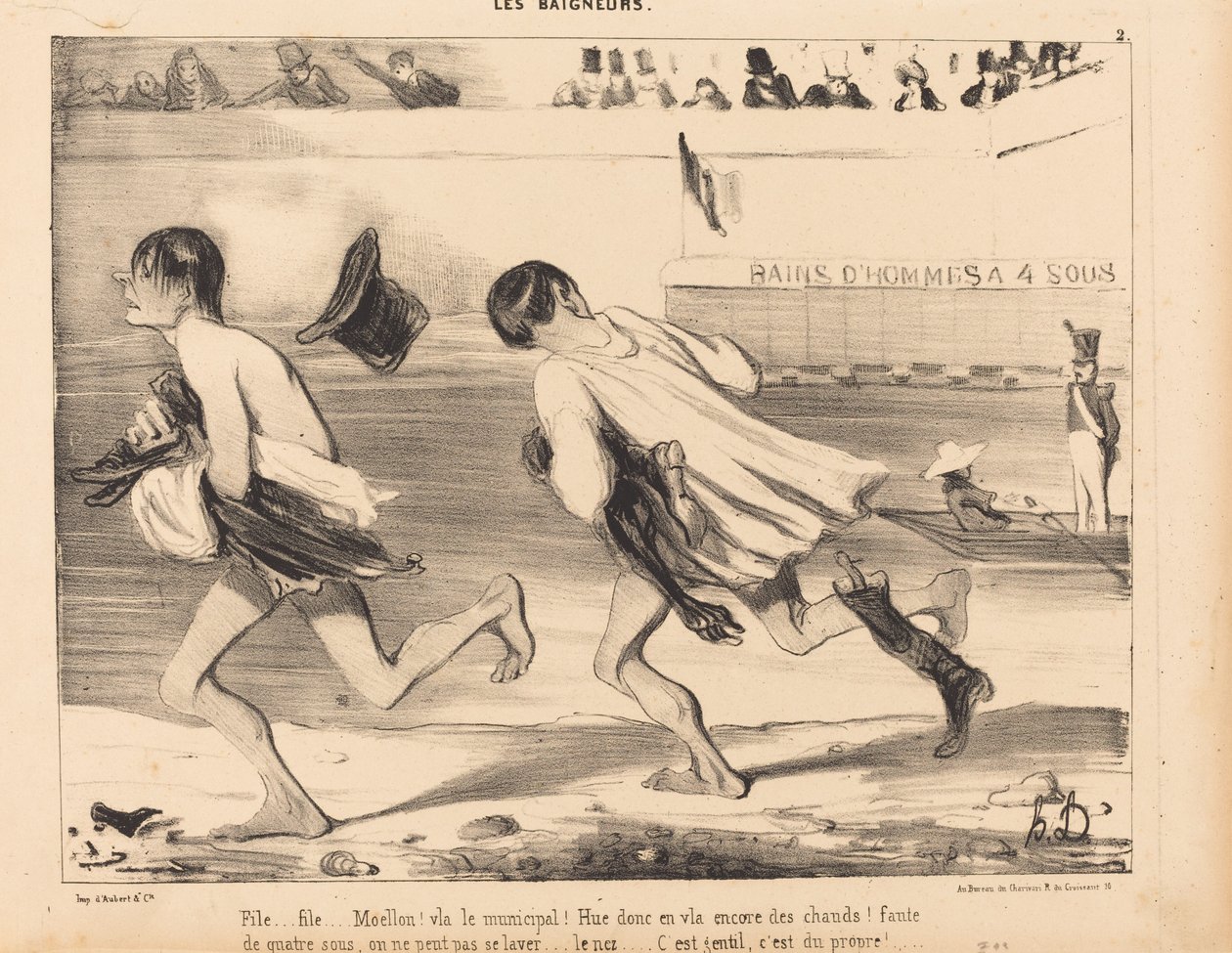 Fájl ... Moello! Vla le Municipal! alkotó: Honoré Daumier