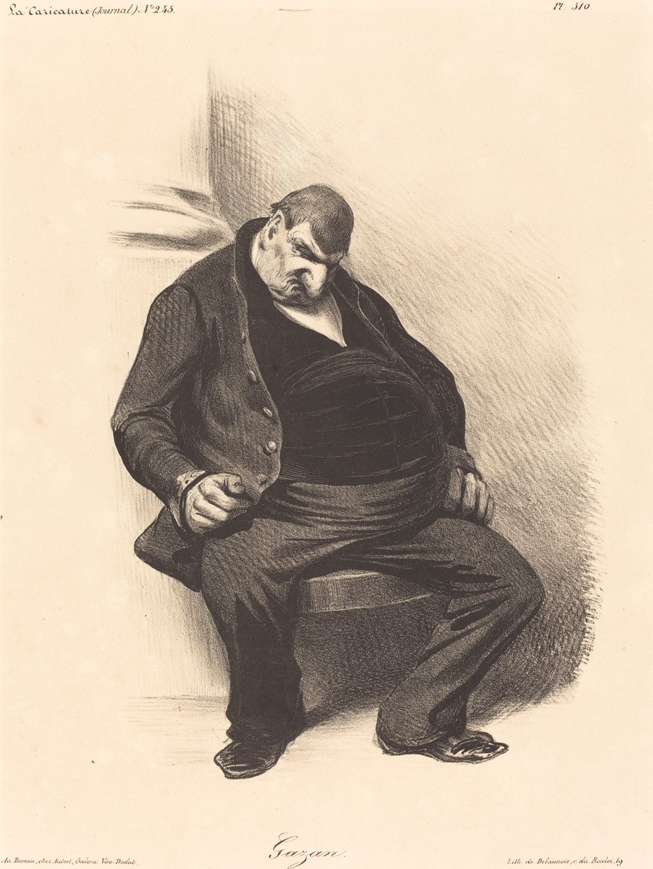 Gázában alkotó: Honoré Daumier