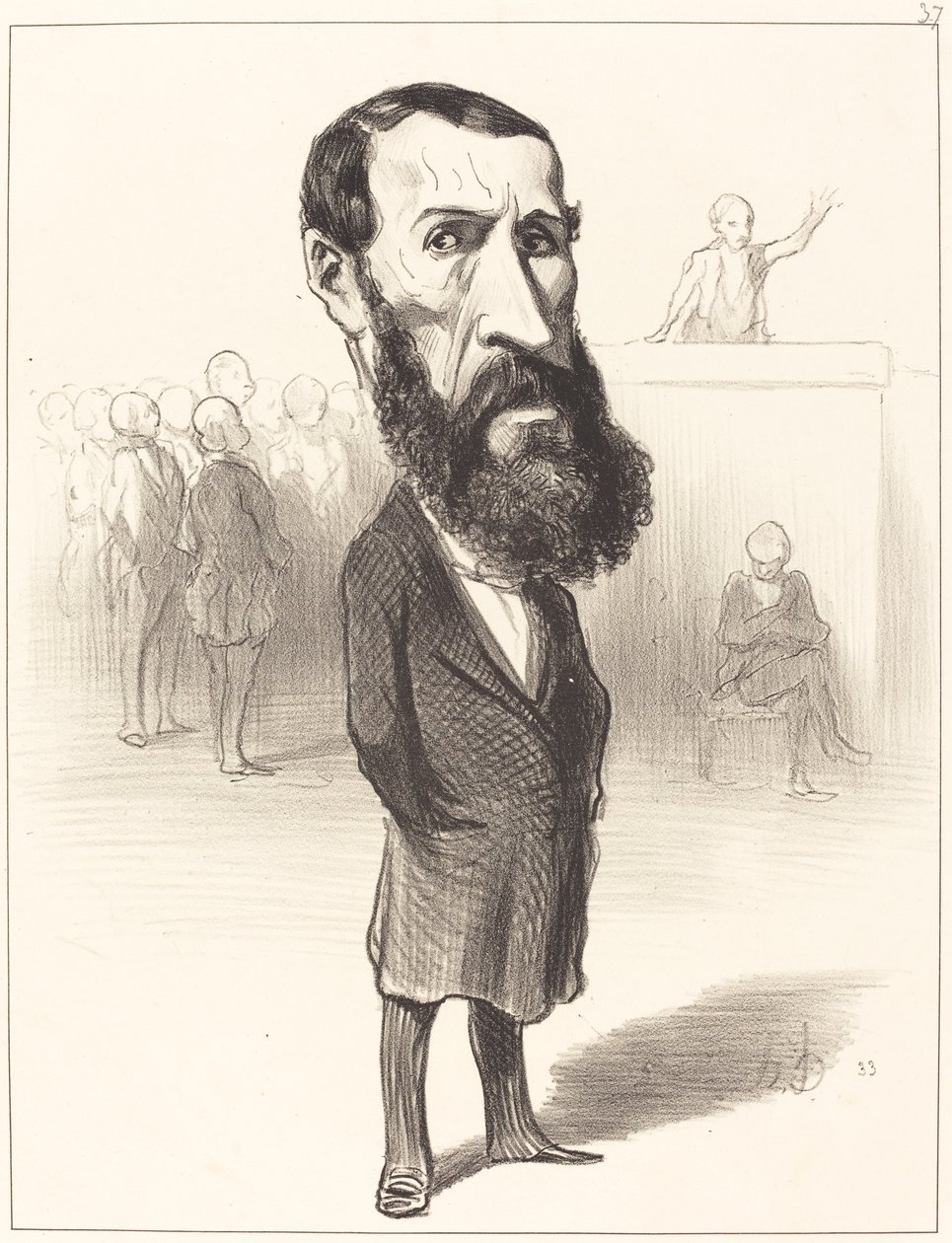 Jean Louis Greppo alkotó: Honoré Daumier